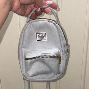 Herschel Supply Company Light Gray Mini Bag